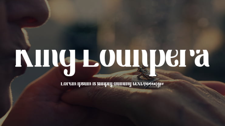 King Lounpera Font