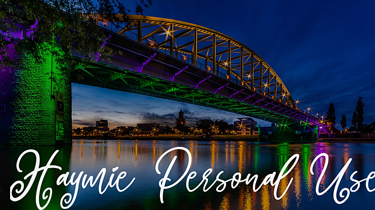 Haymie Personal Use Font