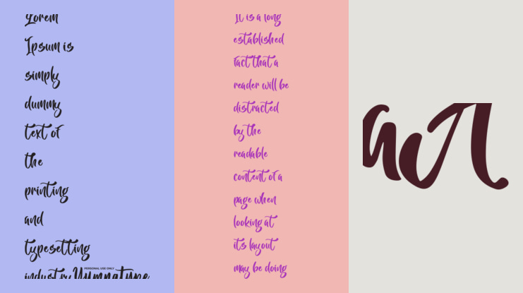 Bright Monday Personal Use Font