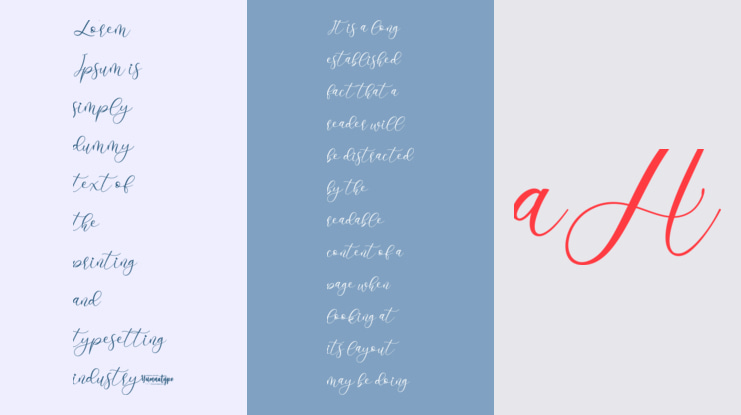Angelia Personal Use Font