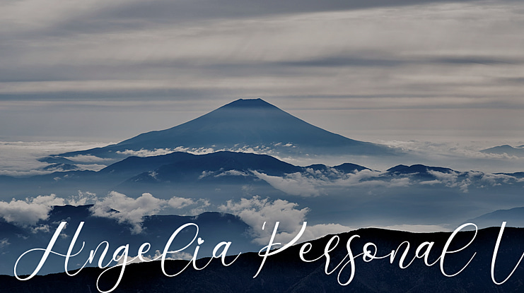 Angelia Personal Use Font