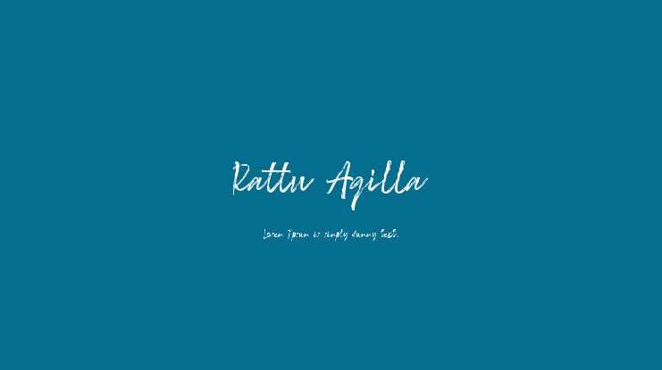 Rattu Aqilla Font