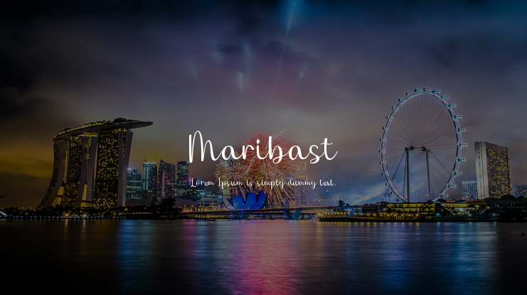 Maribast Font