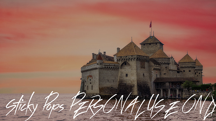 Sticky Pops PERSONAL USE ONLY Font