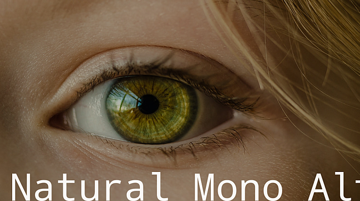 Natural Mono Alt Font Family