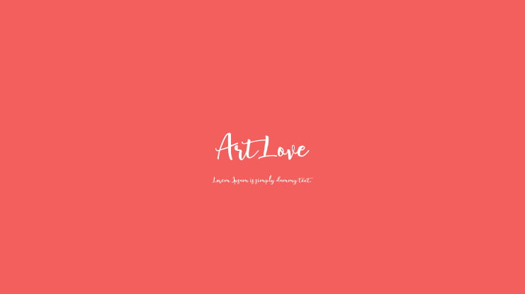 ArtLove Font