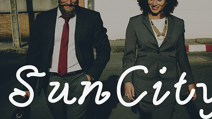 SunCity Font