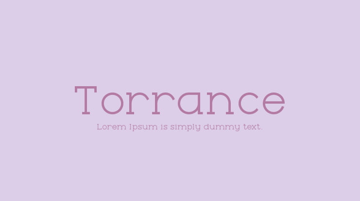 Torrance Font