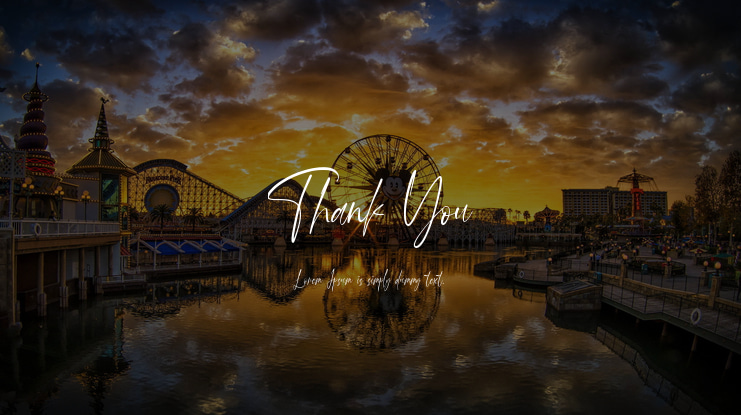 Thank You Font