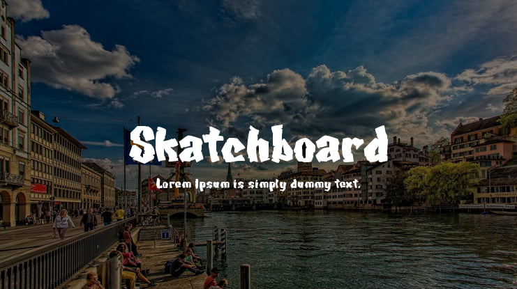 Skatchboard Font Family