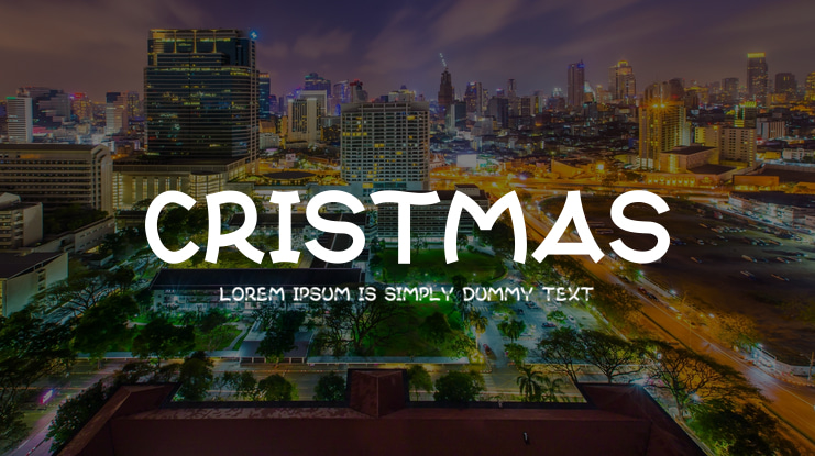 CRISTMAS Font