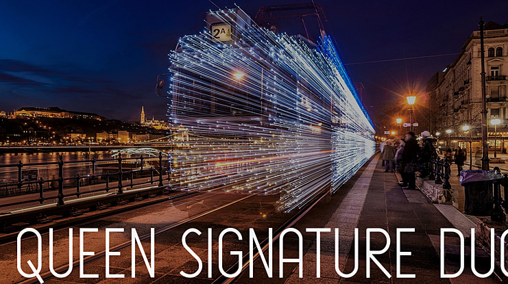 Queen Signature Duo Font Family