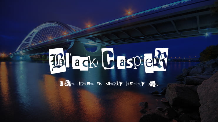BlackCasper Font