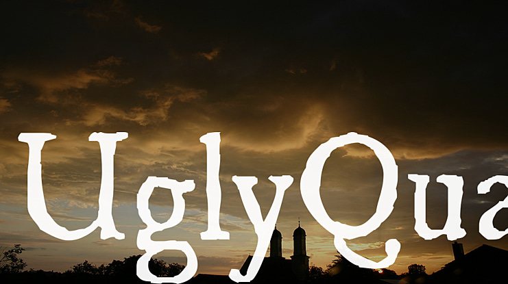 UglyQua Font Family