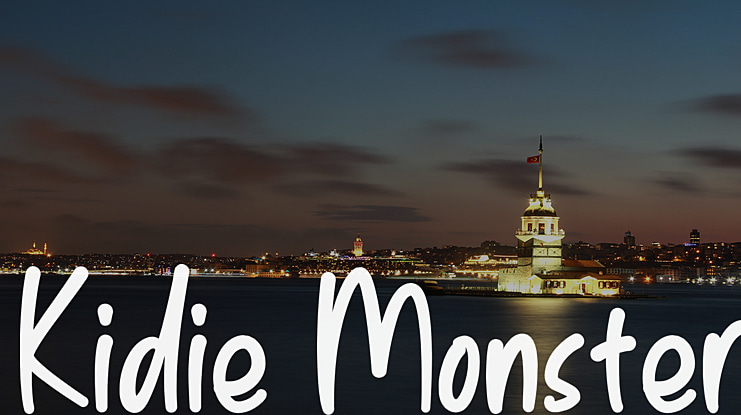 Kidie Monster Font