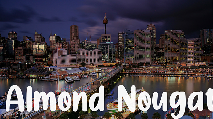 Almond Nougat Font