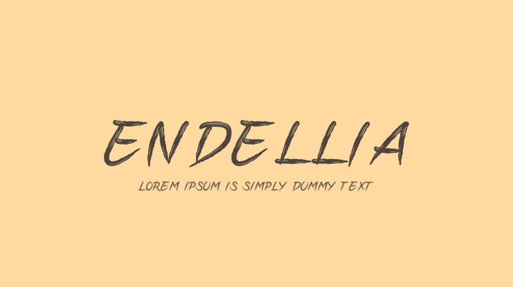 ENDELLIA Font