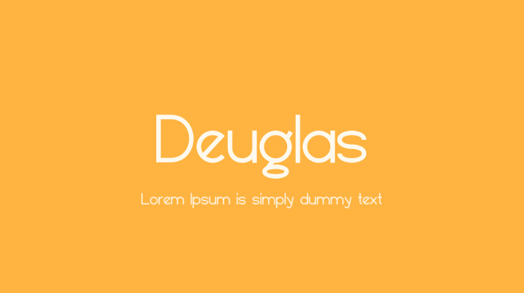 Deuglas Font