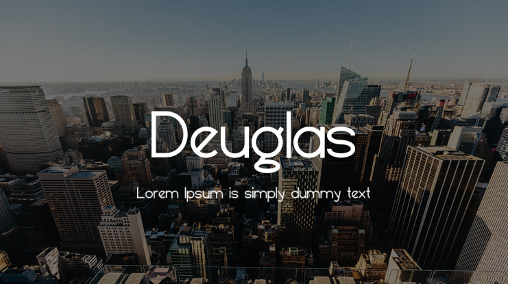 Deuglas Font