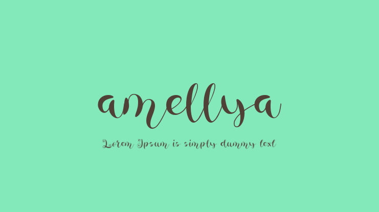 amellya Font