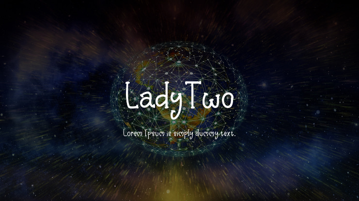 LadyTwo Font
