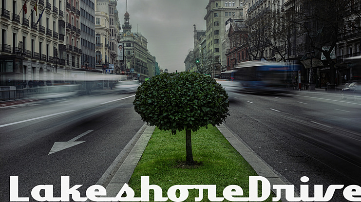 Lakeshore Drive Font