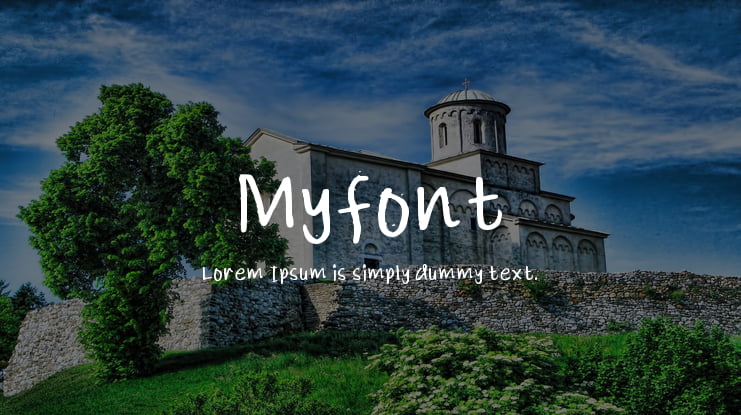 Myfont Font