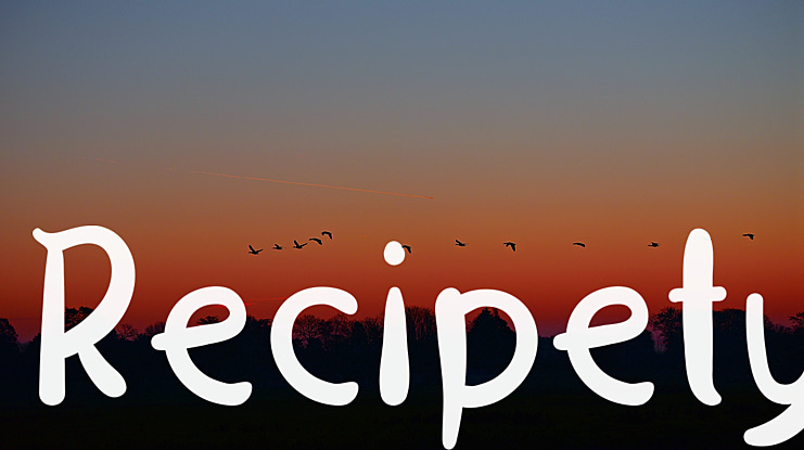 Recipety Font Family