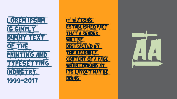 Thorn Blade Font Family