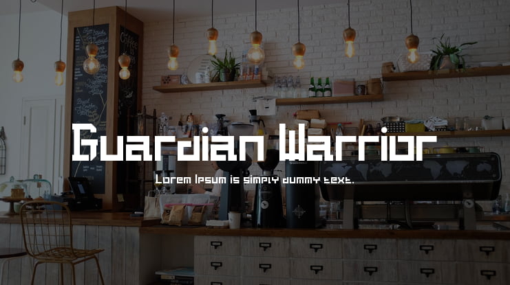 Guardian Warrior Font Family