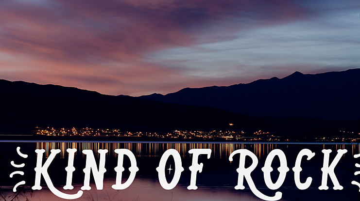 (Kind Of Rock) Font Family