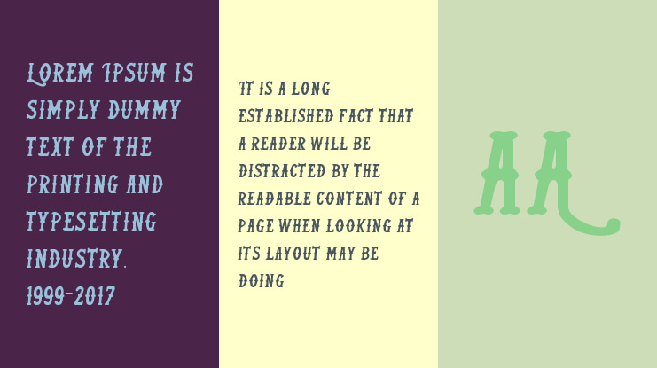 (Kind Of Rock) Font Family