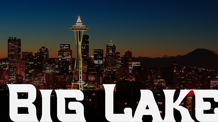 Big Lake Font Family