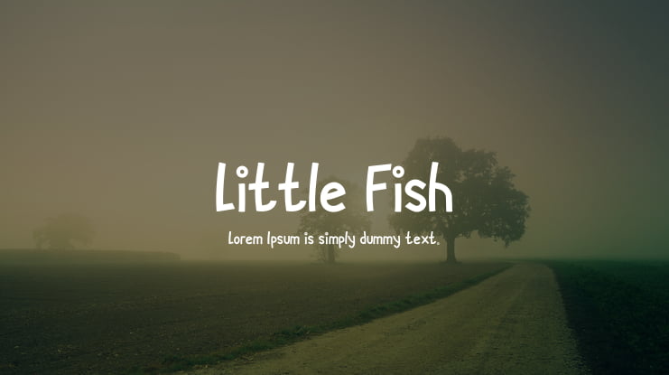 Little Fish Font Family