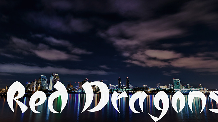 Red Dragons Font Family