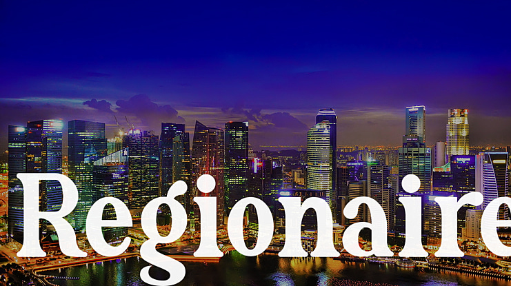 Regionaire Font Family