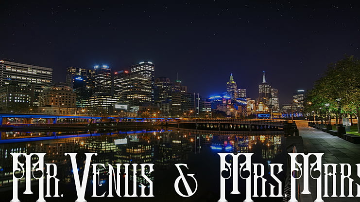 Mr.Venus & Mrs.Mars Font Family