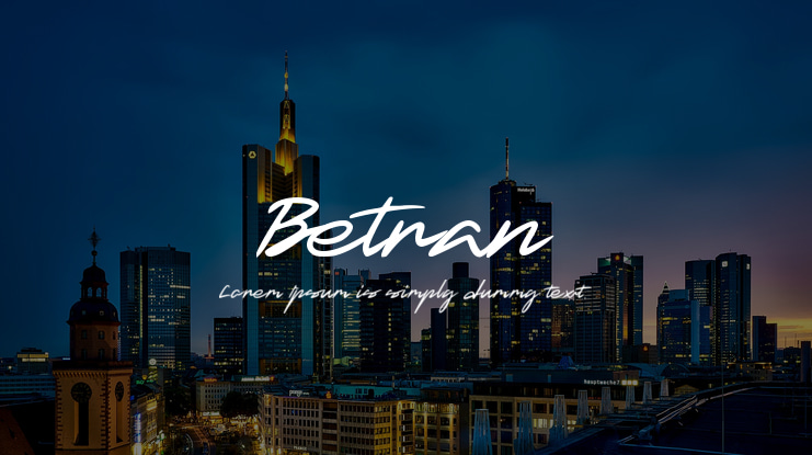 Betran Font