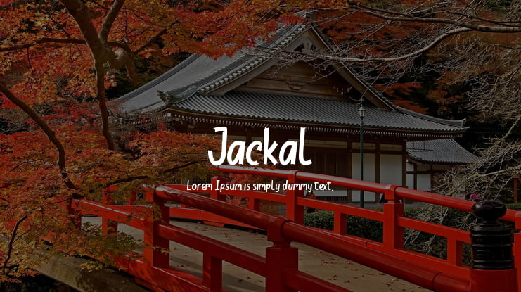 Jackal Font