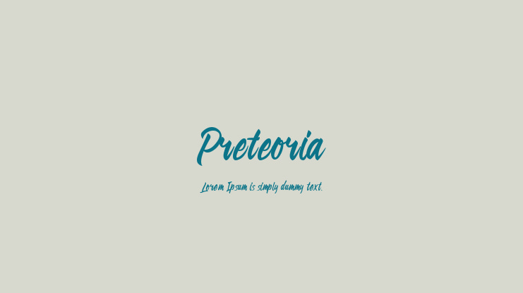 Preteoria Font