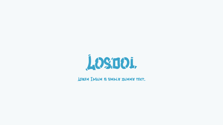 Losdol Font