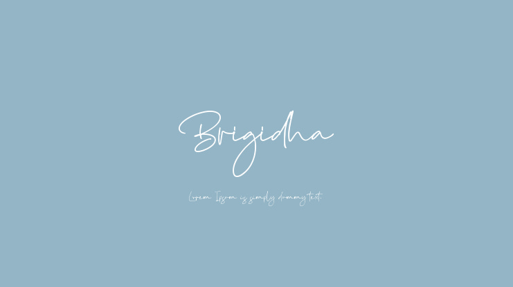 Brigidha Font