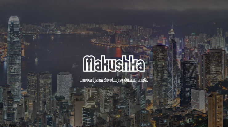 Makushka Font Family
