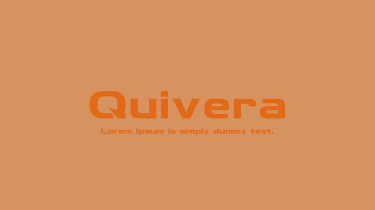 Quivera Font