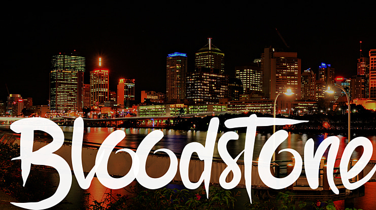 Bloodstone Font