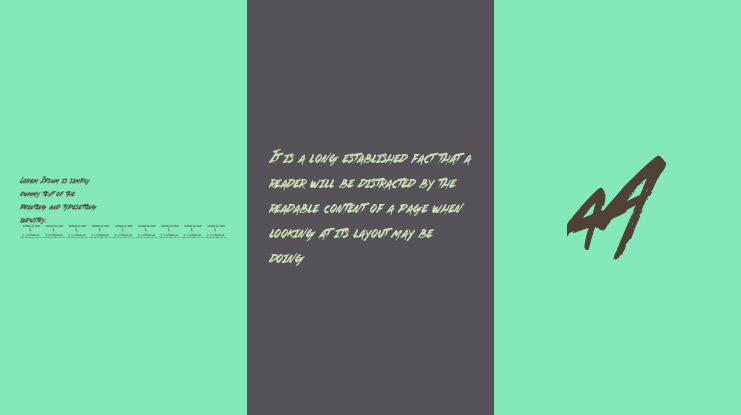 Great Beast (PERSONAL USE ONLY) Font