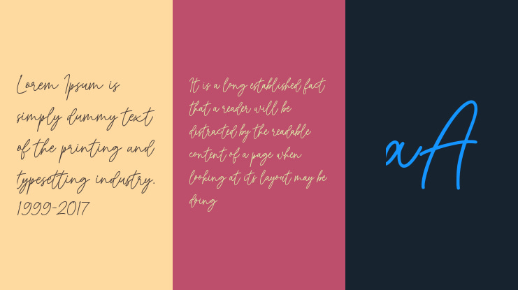 Whitney Melody Font