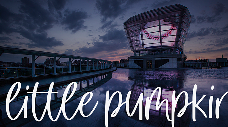 little pumpkin Font
