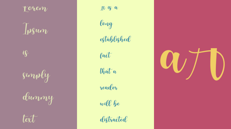 Olyndia Personal Use Font