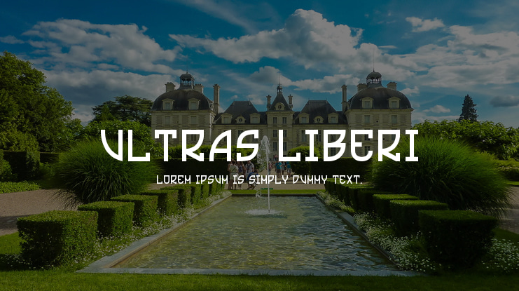 Ultras Liberi Font